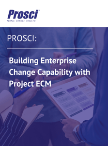 Building Enterprise Change Capability with Project ECM-2